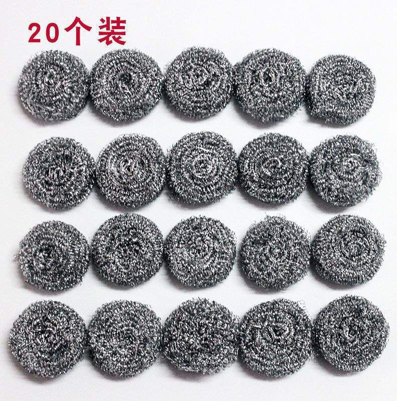 不锈钢钢丝球大号不渣清洁球家用洗碗刷锅厨房用品源工厂一件批发