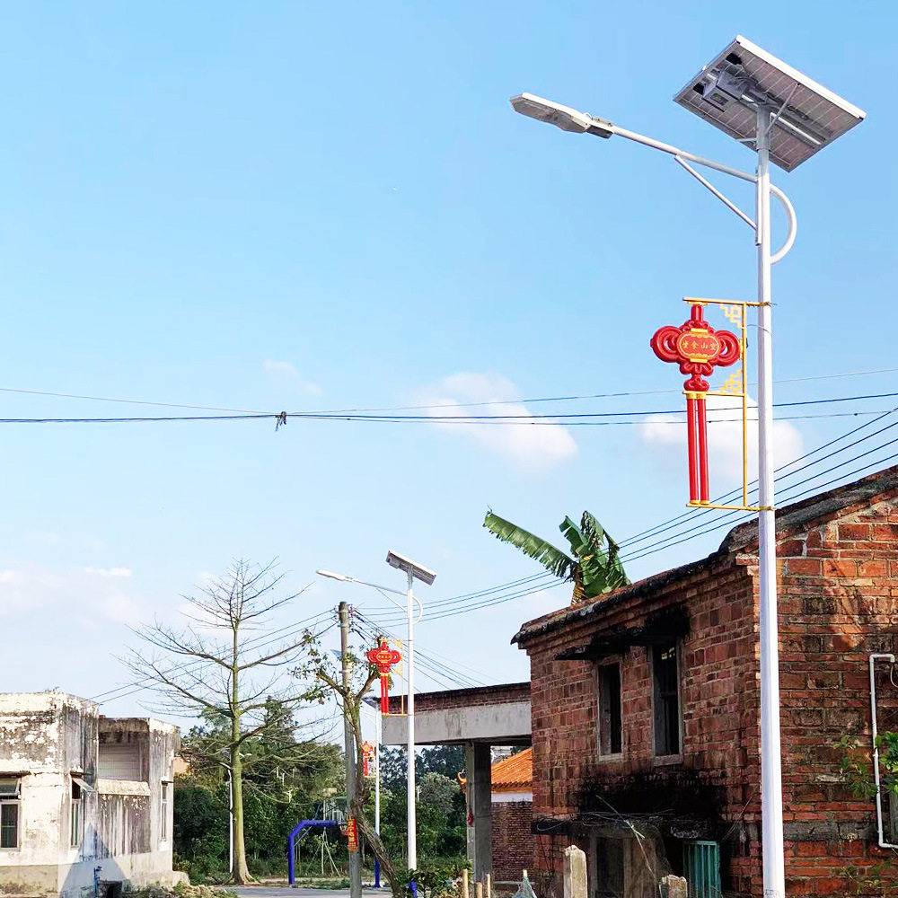 同心太阳能路灯超亮6米50W100W新农村道路防水分体市政路灯轩辕灯