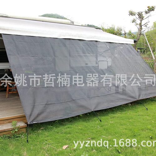 Y30 房车露营车户外遮阳网正挡带配件 RV Front Awning Sunshade