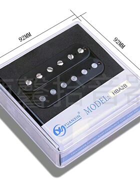 LP电吉他双线圈拾音器EQ均衡器黑色厂家批发