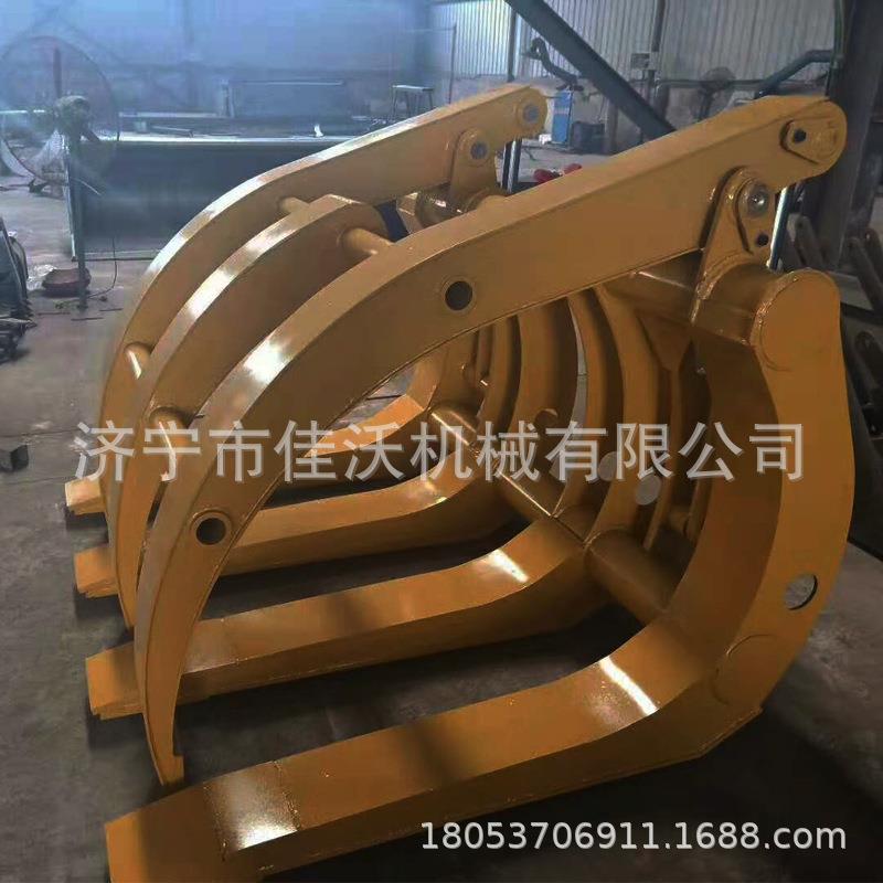 优惠铲车改装夹木叉叉木抓装载机改装夹木抓工程机械