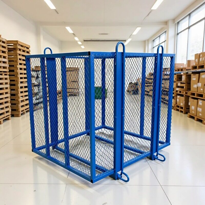 建筑施工设施设备网格高空吊篮加气砖吊笼湿接缝吊笼工地吊笼