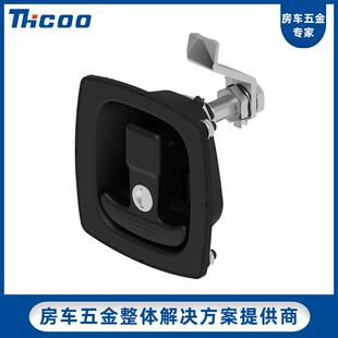 斯科工程机械锁面板机械门锁开关柜T型锁配电箱把手锁A7881-2