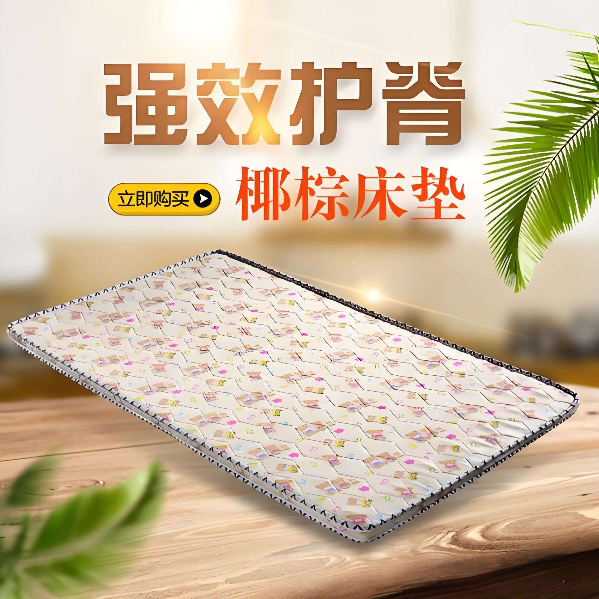 椰棕床垫3E天然棕垫儿童双人棕榈单人
