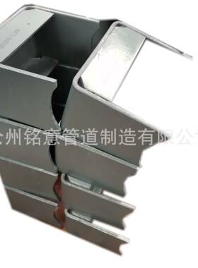 双管滑动支架Z01 05R417-1室内管道支吊架 双管滑动支架