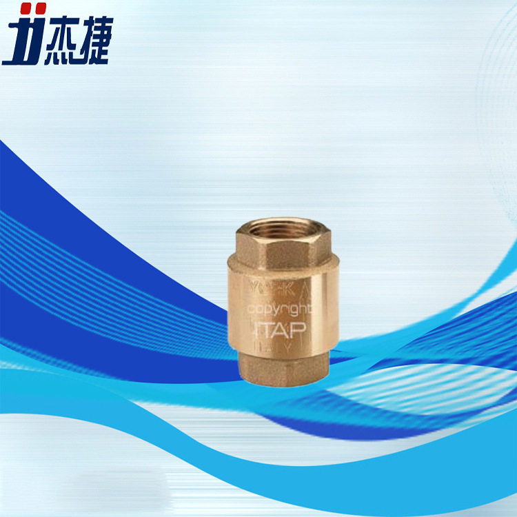 止回阀DN20逆止阀1寸接口水用倒流DN32单向阀DN15升降式结构