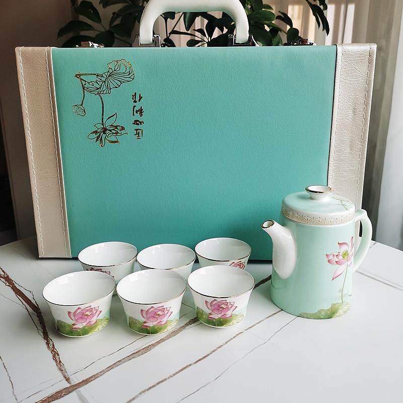 日式茶具套装家用客厅简约现代小套陶瓷功夫办公喝茶杯