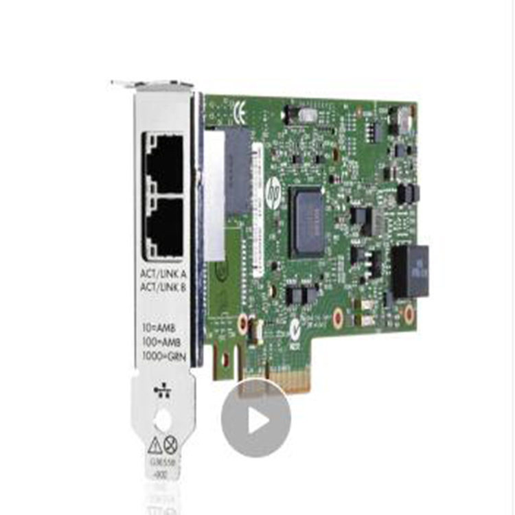 HPE 服务器网卡 千兆网卡 366T 网卡 (811546-B21)1Gb 4端口网卡