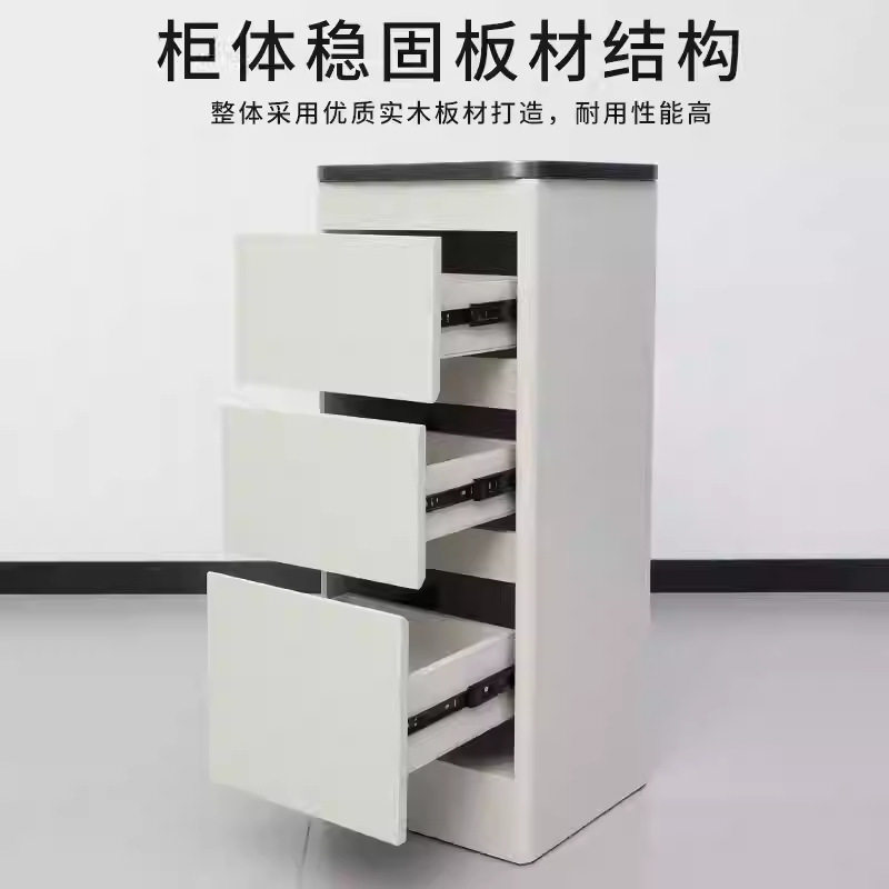 美发店工具柜剪发柜子发廊储物架网红小柜推车置物柜理发店抽屉柜