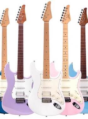 Farida 法丽达电吉他F2020初学者入门女生新手组合套装