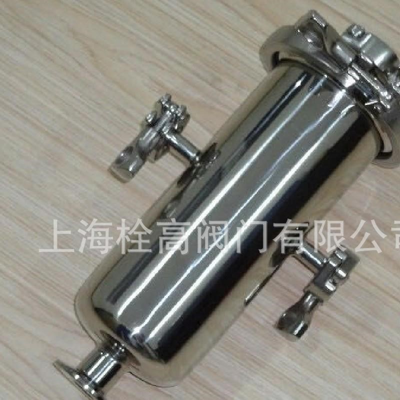 AS7卫生级不锈钢汽水分离器 卡箍快装式不锈钢卫生级汽水分离器