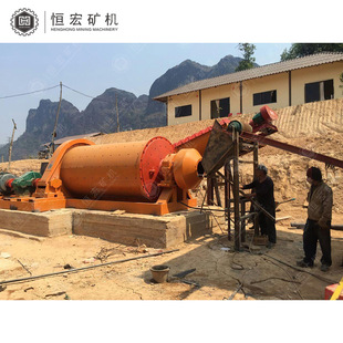 恒宏转速23.7r/min大型球磨机-钨矿粗磨系统核心设备选矿生产线