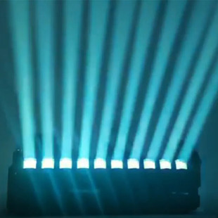 Beam 长条舞台灯10颗40W变焦染色光束灯 bar wash dmx酒吧灯 led