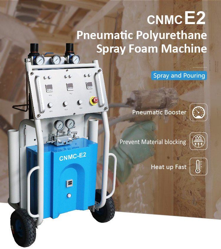 出口越南CNMC-E2聚氨酯发泡机 AB料喷涂机 双组份冷库保温喷涂机