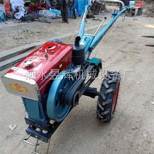 水冷柴油12手扶拖拉机农用两轮犁田机开沟起垄手扶拖拉机现货