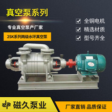 厂家直销2SK系列不锈钢两级水环真空泵2SK不锈钢304真空泵