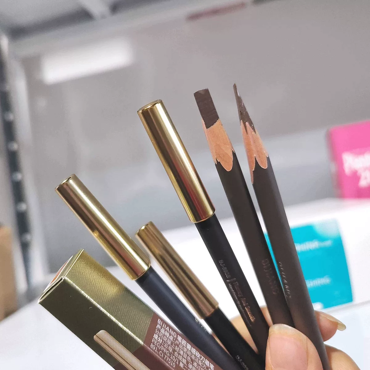 日本砍刀眉笔防水防汗持久不脱妆自然野生眉新手化妆师推荐卧蚕笔,彩妆/香水/美妆工具,卧蚕笔,淘宝优惠券,粉丝福利购,淘宝优惠卷