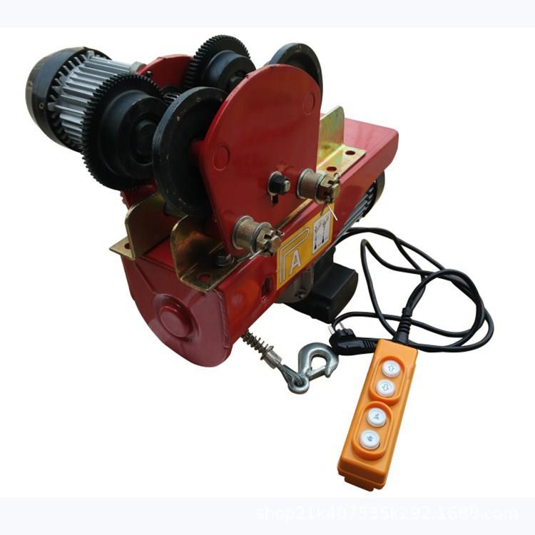 电动葫芦带跑车220V80V提升机200-1500kg绞盘升降吊机智能起重机