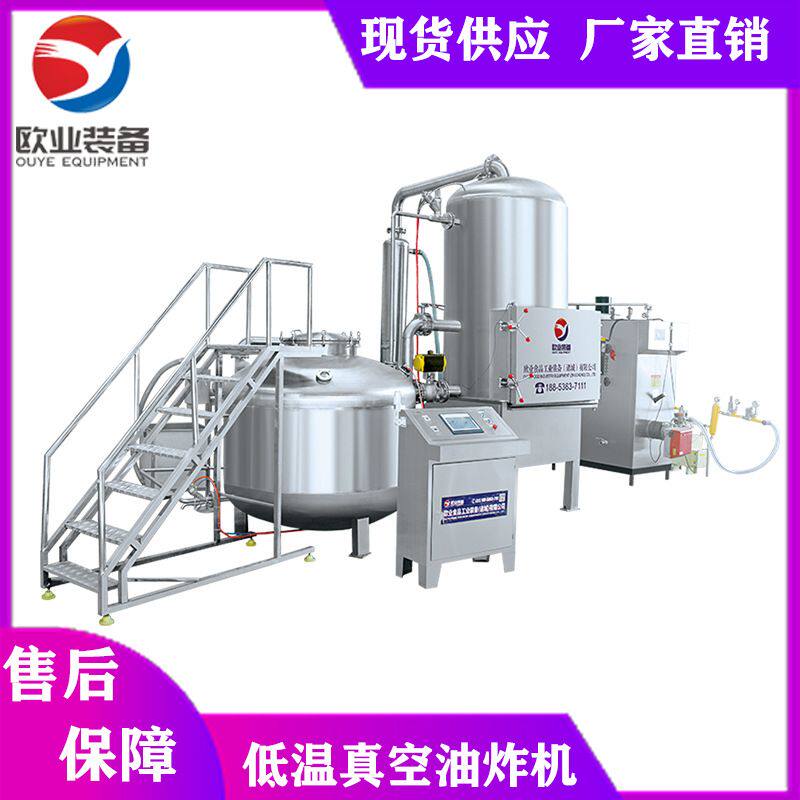 安康鱼骨脆真空油炸机海鲜食品加工油炸机厂家果蔬脆片油炸机设备