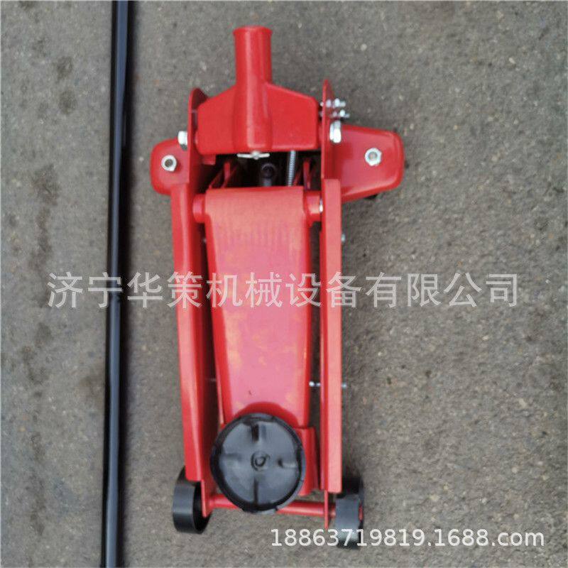 卧式轻便型起升顶 5T带轮子液压千斤顶 卧式液压千斤顶