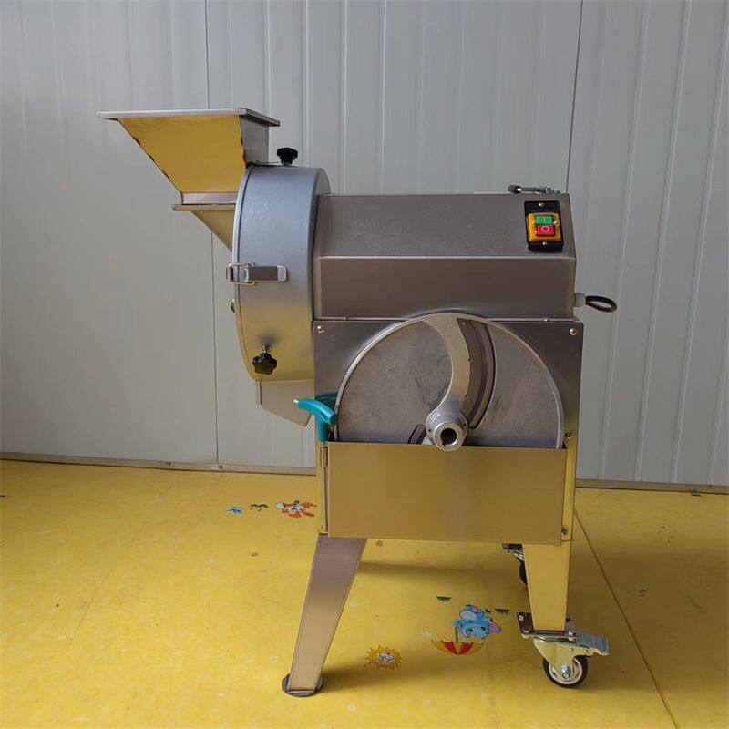 厨房用不锈钢切菜机 学校食堂蔬菜切片机 电动切丝切丁机