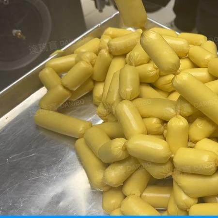 W厂家直销不锈钢立式商用全自动灌肠机 大容量245L料斗大型灌肠机