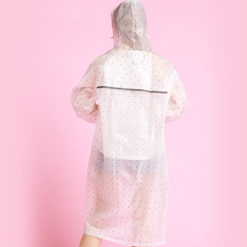 雨衣旅游登山户外EVA半透明成人男女儿童徒步长款时尚雨披风衣
