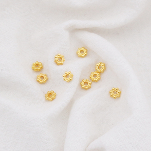 保色花托隔片隔珠手工diy自制古风发簪手链项链耳饰品配件材料