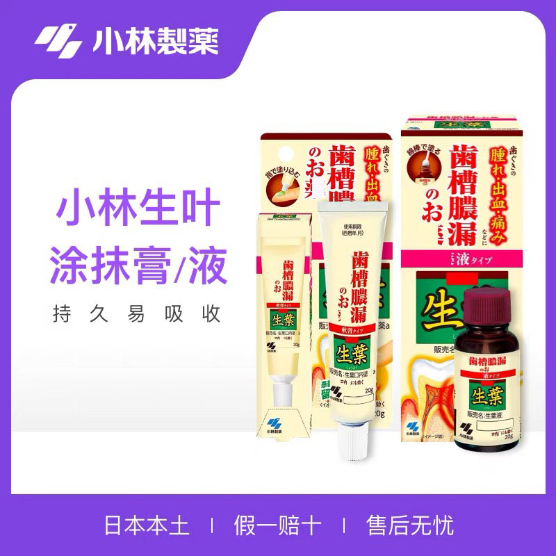 【日本直邮】小林制药生叶齿槽脓漏涂抹膏牙龈肿痛牙周炎牙髓炎药,OTC药品/国际医药,国际口腔药品,淘宝优惠券,粉丝福利购,淘宝优惠卷