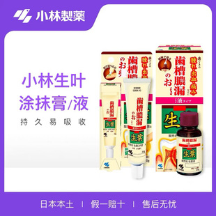 【日本直邮】小林制药生叶齿槽脓漏涂抹膏牙龈肿痛牙周炎牙髓炎药