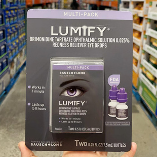 ●美国溯源●LUMIFY干眼滴眼液 改善血丝红肿充血 眼干眼涩眼疲劳