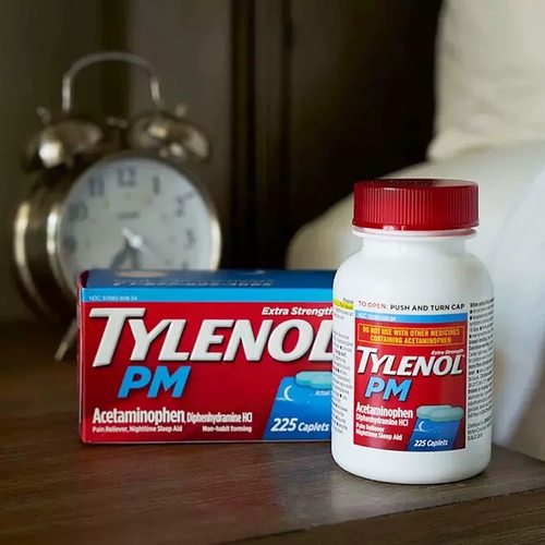 【美国直邮 产地溯源】Tylenol PM泰诺扑热息痛夜间止痛助眠药