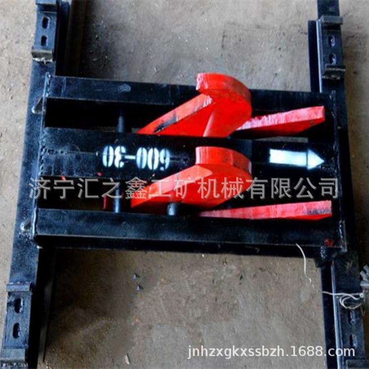 用着放心24kg-600轨距双钩捕车器斜井防跑车捞车器
