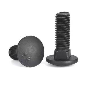 8.8级马车螺丝高强度半圆头方颈螺栓货架桥架螺丝M6M8M10M12M16