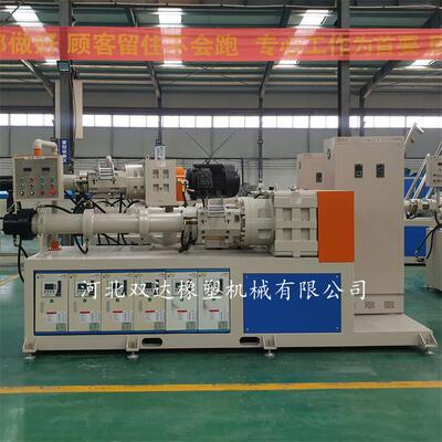 单层橡胶管挤出机橡胶管挤出生产线自动化操作加工稳定