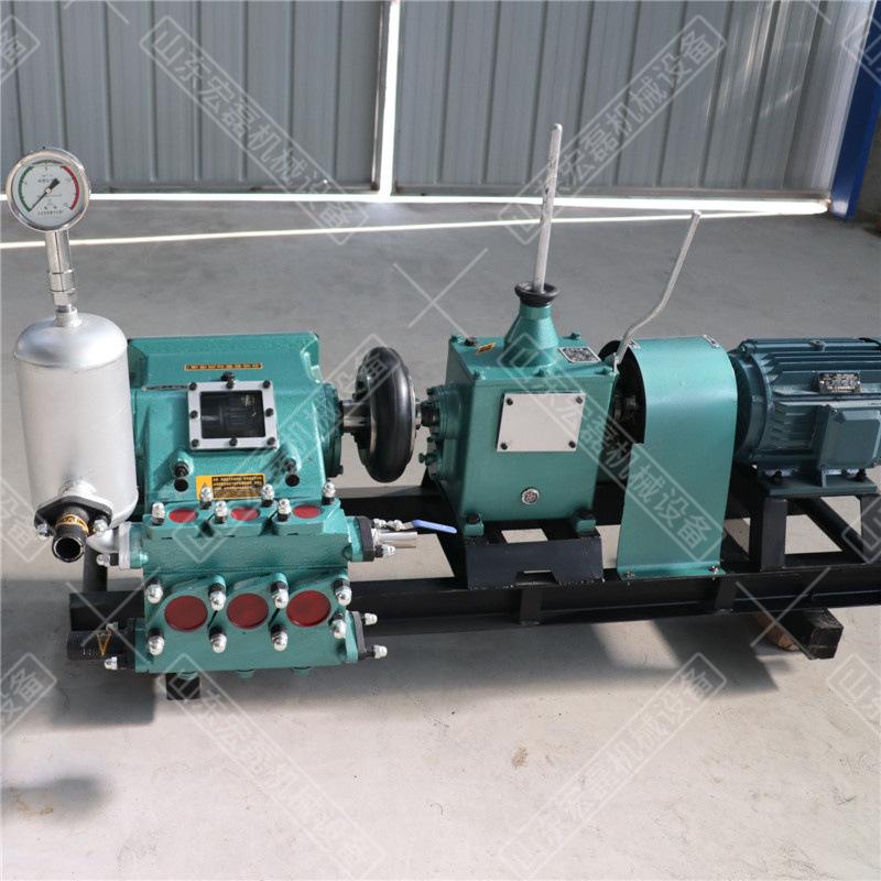 卧式三缸高压砂浆注浆泵建筑工程水泵