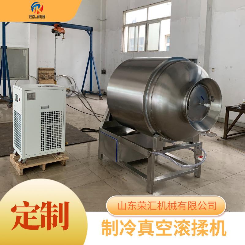 全自动液压式真空滚揉机 牛肉羊排腌制滚揉机设备 自动上料出料