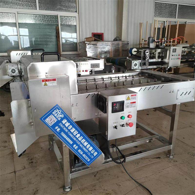 定制带鱼斜切段机器不锈钢刀鱼切块机可调式长条鱼分段设备切鱼机