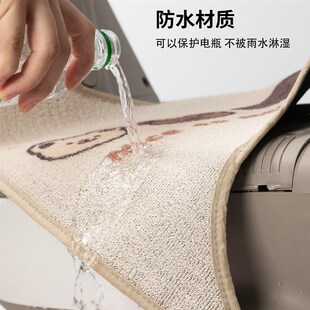 适用于九号N370C脚垫电动车电摩防水雪K妮丝脚踏垫踏板垫改装配件