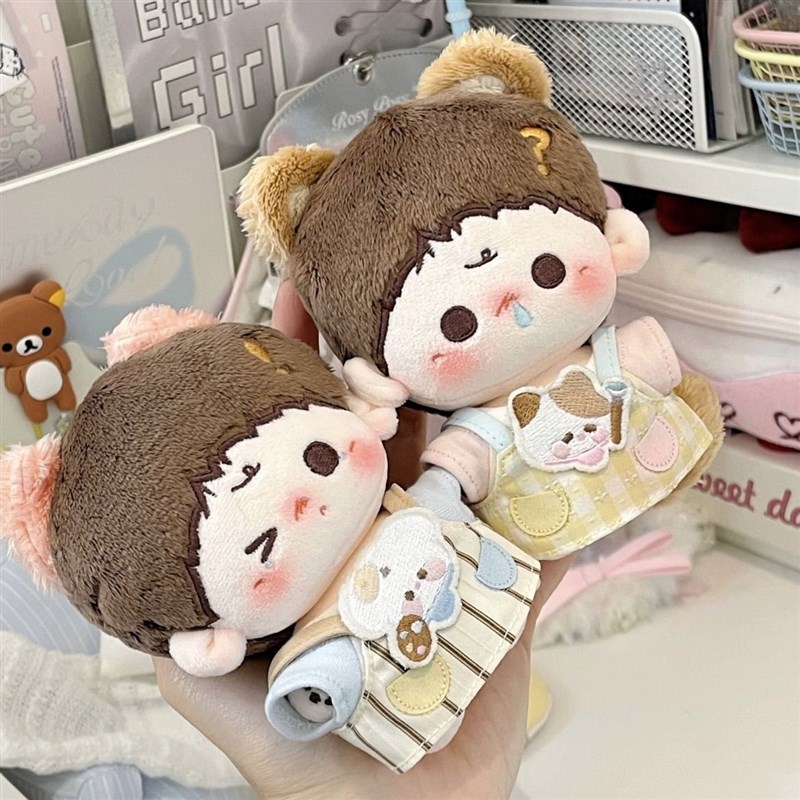 春日小画家10cm棉花娃娃娃衣套H装可爱高颜值多体型换装娃衣