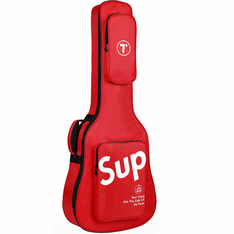 吉他包36 3840 41寸民谣加厚防震E防水双肩背包古典琴盒电吉它包4