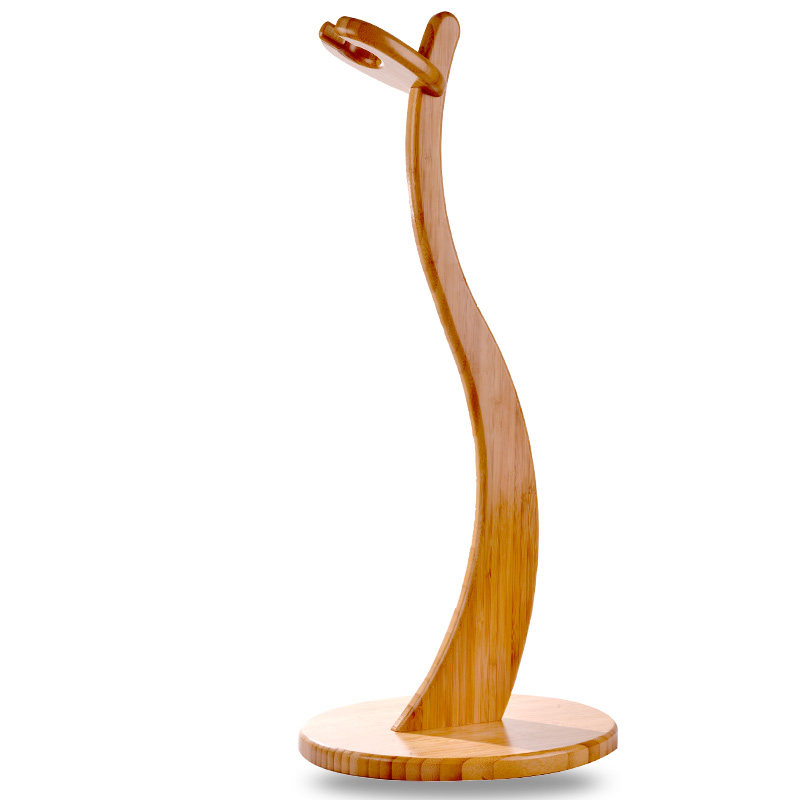 吉他架子落地立式尤克p里里免打孔放置挂架实木竹质小提琴支架吊