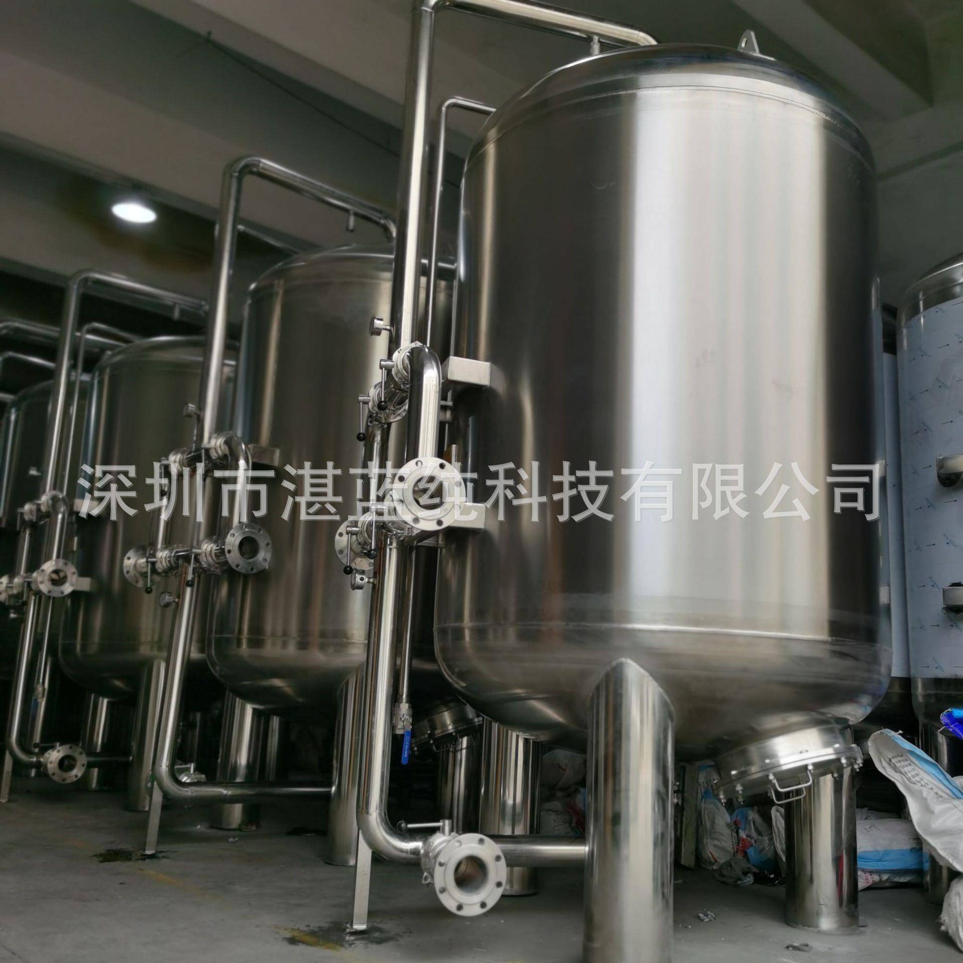 源头厂家不锈钢多介质过滤器石英砂过滤罐活性炭过滤罐地下过滤罐