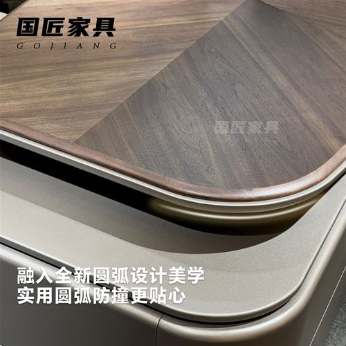 高档老板办公桌新款现代简约轻奢总裁桌董事长Q总经理办公室大班