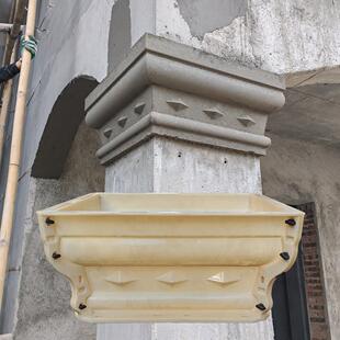 罗马柱方柱底座模具水泥制品方形柱脚柱人头模型型别墅阳台柱装饰