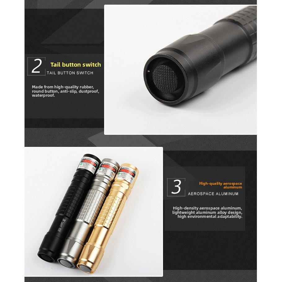 018激光手电筒绿光激光笔绿色外远程星空充电销售驾驶学校 - 封面