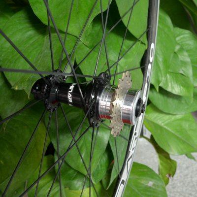 FOURIERS富律业 变速改单速卡式飞轮9转一铬钼钢后飞固齿单车齿u.