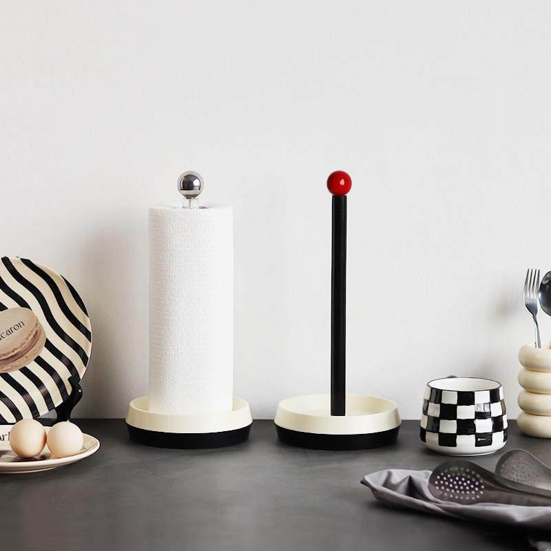 EpeiusHome北欧亚克力立式厨房卫生间纸巾架家用卷纸收纳架置物架