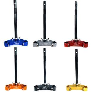 佛兰多福喜改装电动机车30/26/27/33芯减震下联板三角台鬼火 方向