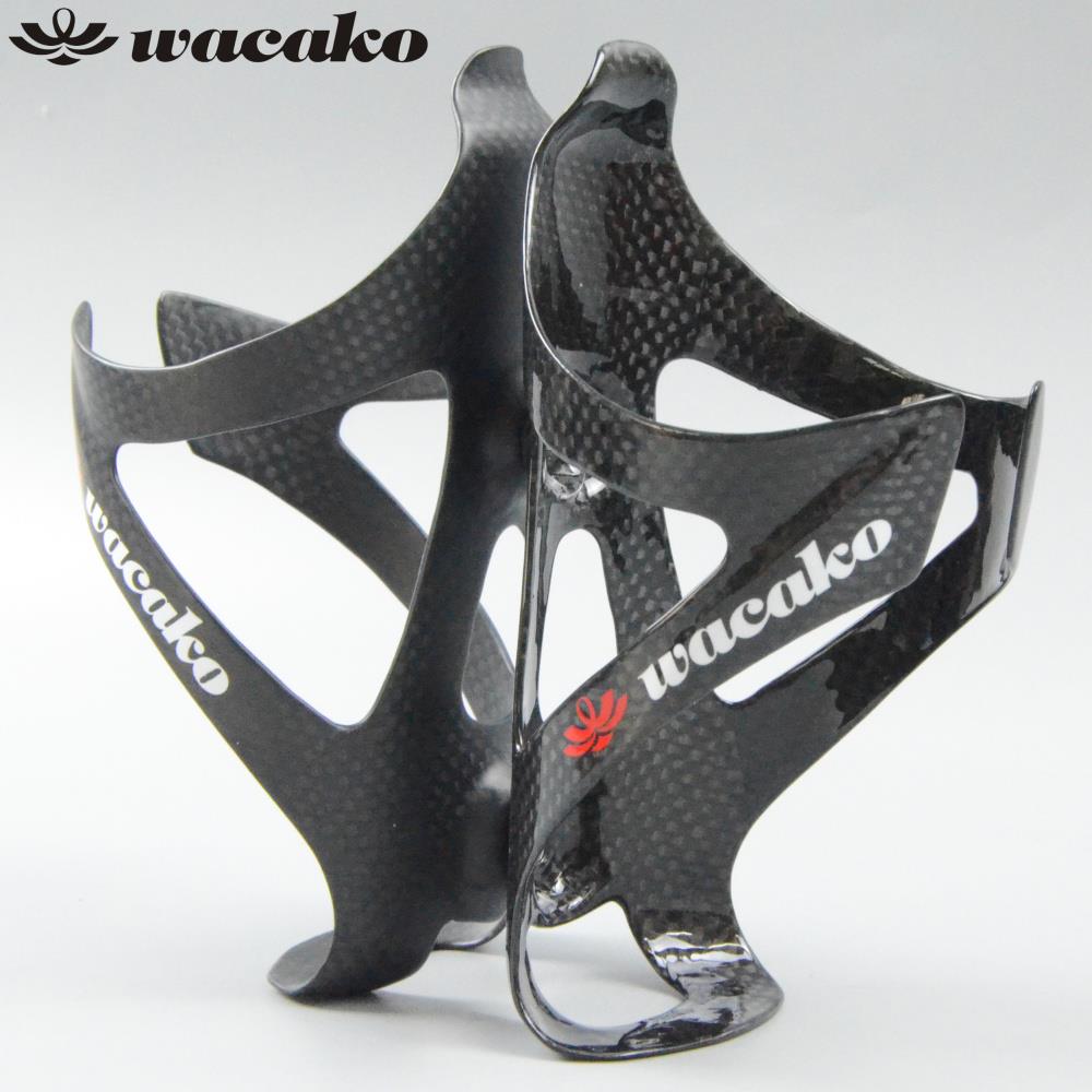 真实的!Wacako山路自行车全碳纤维水瓶架水杯支架全碳水瓶架